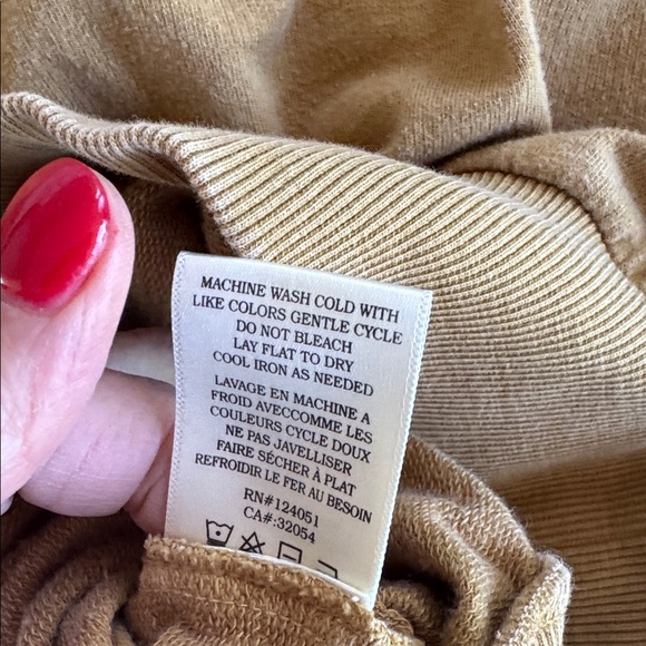 The Odells Embroidered Cutwork Sweatshirt Size S - Picture 9 of 10